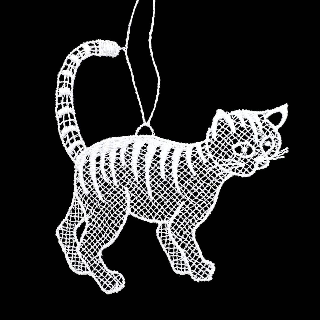 Lace Cat with Tail Up by StiVoTex Vogel