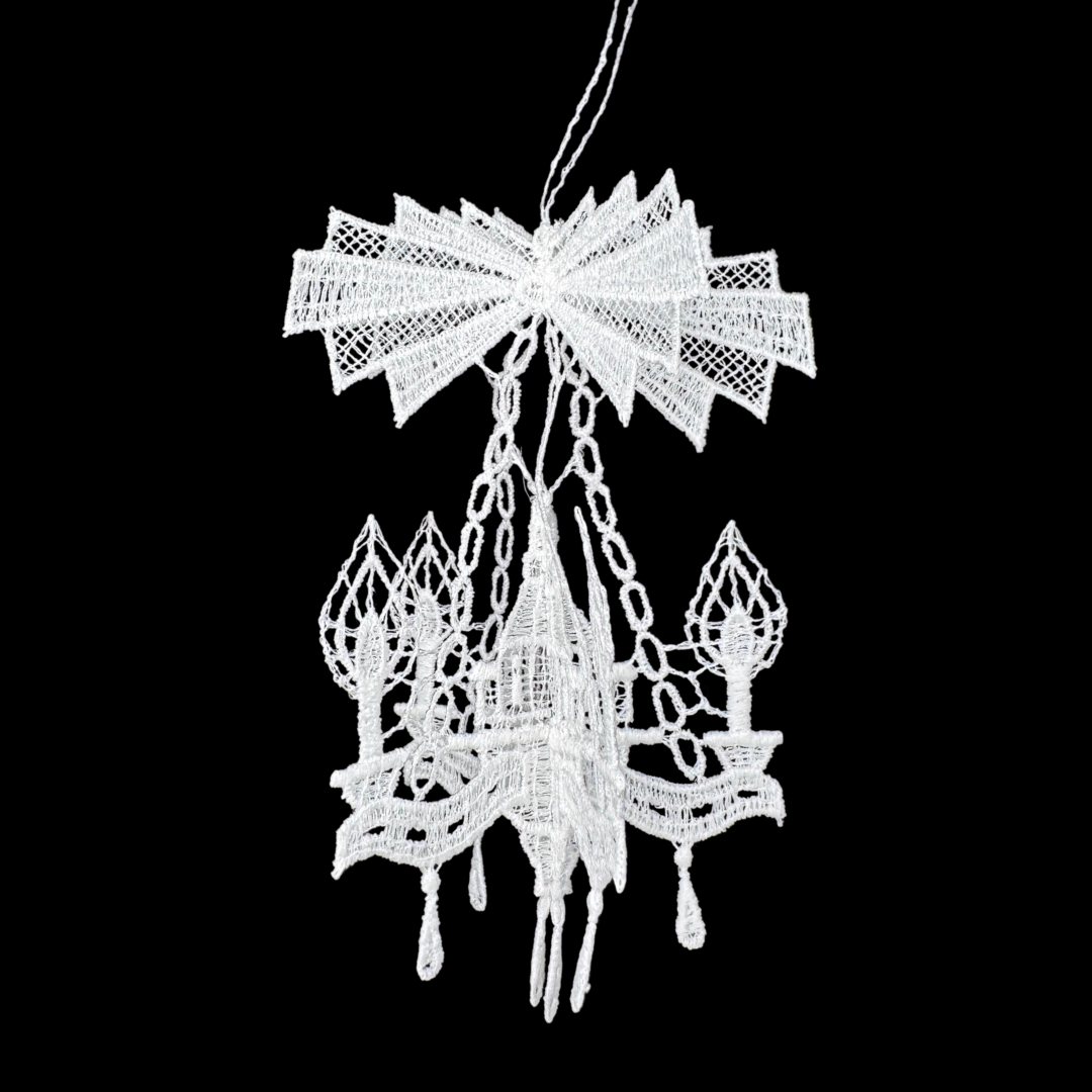 Lace Pyramid Ornament, 3D by StiVoTex Vogel