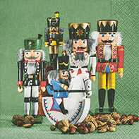 Nutcracker Parade Luncheon Size Paper Napkins