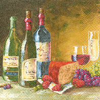 Wine Store Luncheon Size Paper Napkins