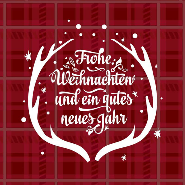 Frohe Weihnachten, Luncheon Napkins