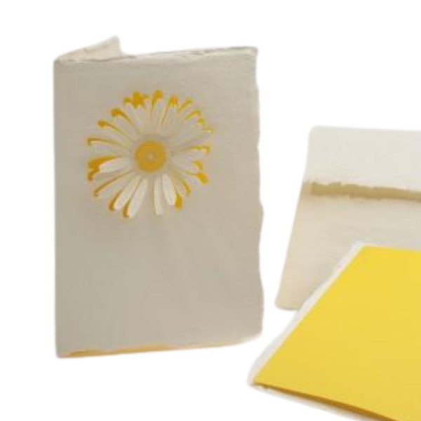 Flower, Handmade card by Formes-Berlin