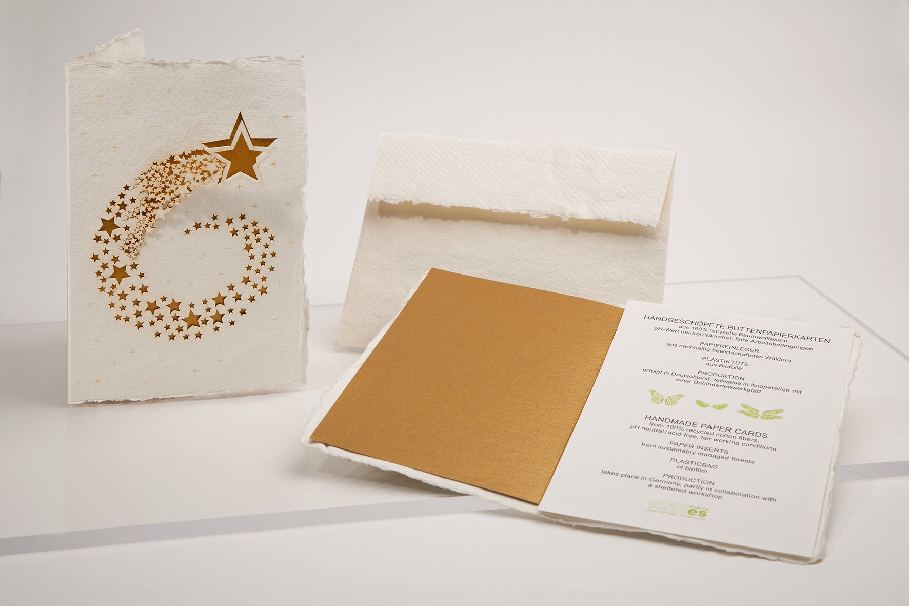 Comet Handmade Card by Formes-Berlin