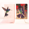 Hummingbird 3D Wood Decoration Card by Formes-Berlin