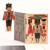 Nutcracker 3D Wood Decoration Card by Formes-Berlin