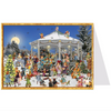 On Pavilion Advent Calendar Card by Richard Sellmer Verlag