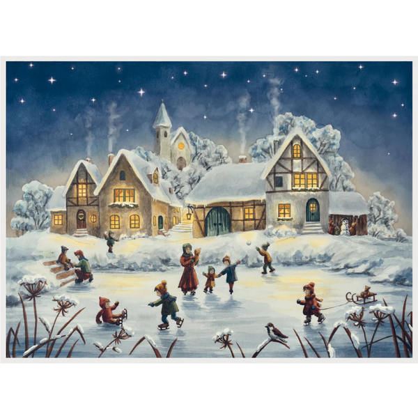 Advent Calendar "Ice Skating Joys" by Richard Sellmer Verlag