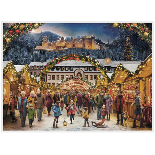 Advent Calendar "Heidelburg Castle" by Richard Sellmer Verlag