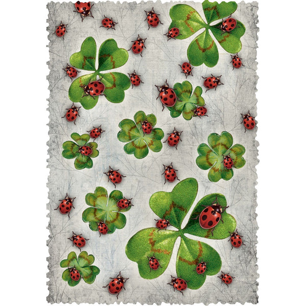 4 leaf clover Card by Gespansterwald GmbH