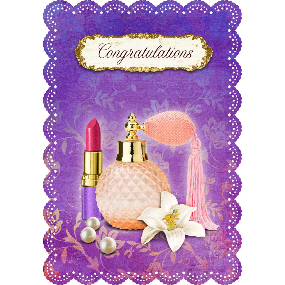 Congratulations, lipstick Card by Gespansterwald GmbH