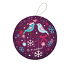 8 cm Christmas Enchanted Gift Bauble by Nestler GmbH