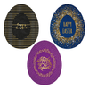 Modern Greetings fillable Easter Eggs, 15cm by Nestler GmbH