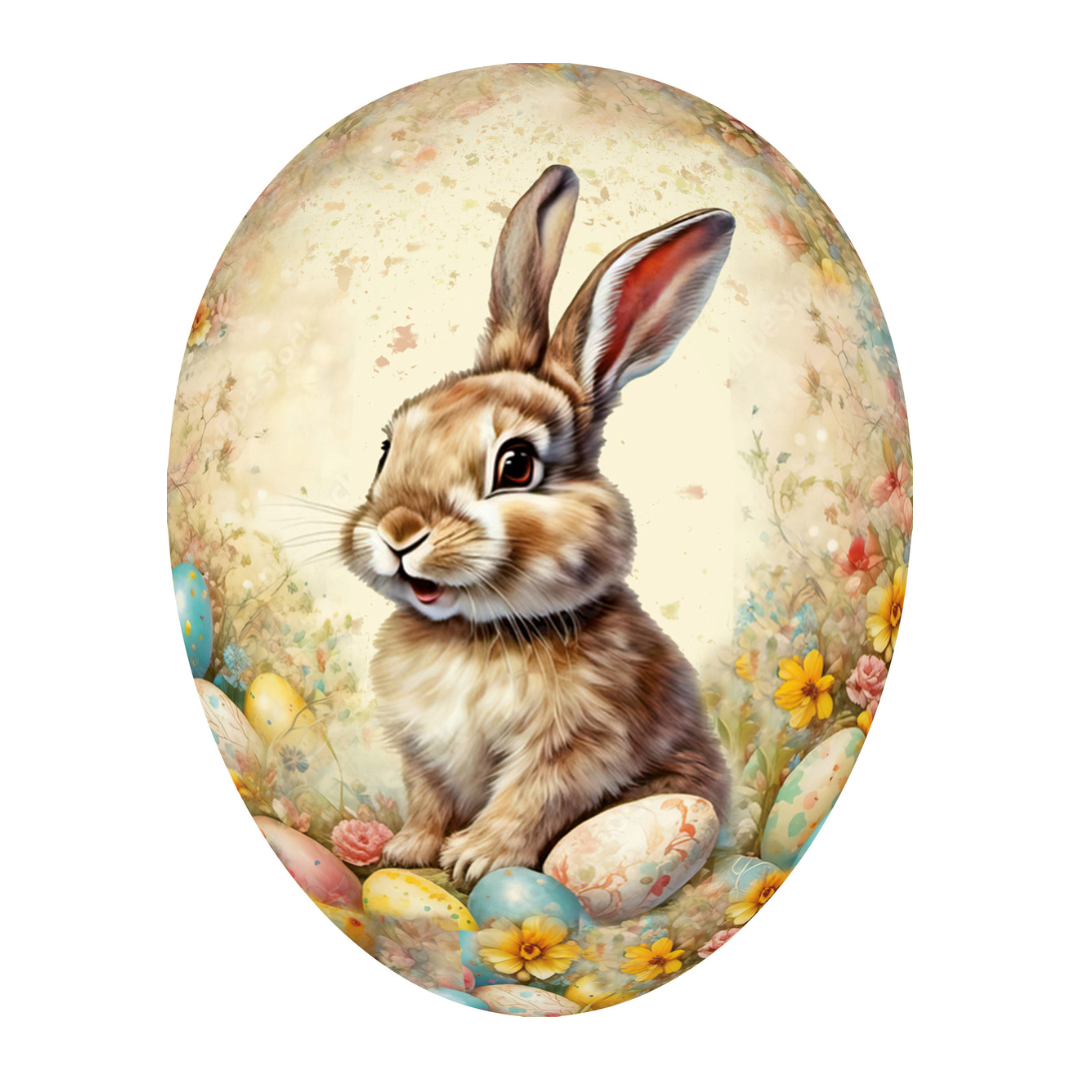Lovely Bunnies fillable Easter Eggs, 15cm by Nestler GmbH