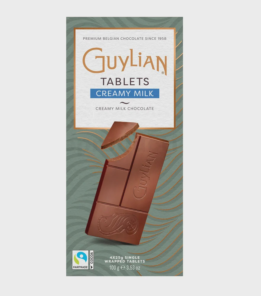 Guylian Creamy Milk Bar 3.5 Oz