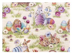 Easter Rabbits Table Runner by StiVoTex Vogel 40x135 cm