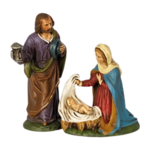 Holy Family, set of 3, 14cm scale by Marolin Manufaktur