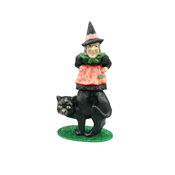 Stacked Cat and Witch by Ino Schaller