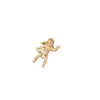 Angel in flight ornament, white cloth by Marolin Manufaktur