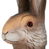 Giant upright Easter bunny, glass eyes by Marolin Manufaktur