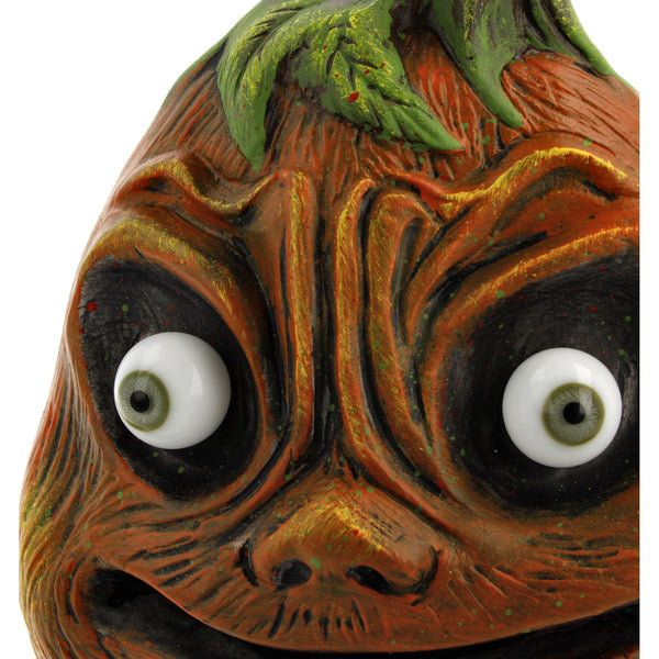 Halloween Pumpkin with Glass Eyes by Marolin Manufaktur