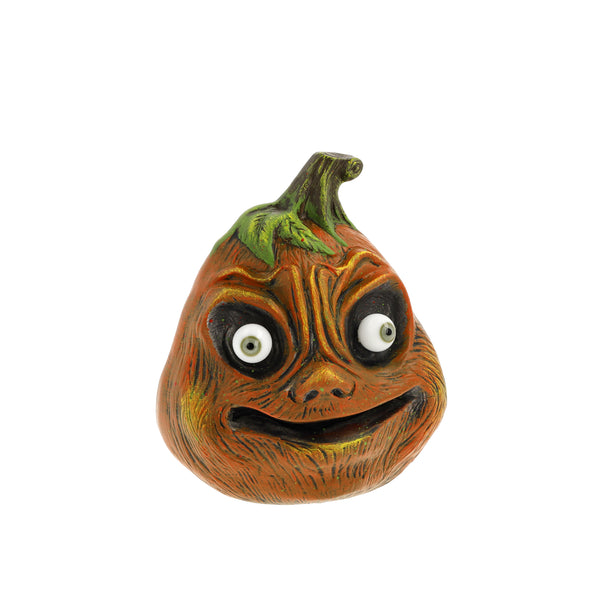 Halloween Pumpkin with Glass Eyes by Marolin Manufaktur