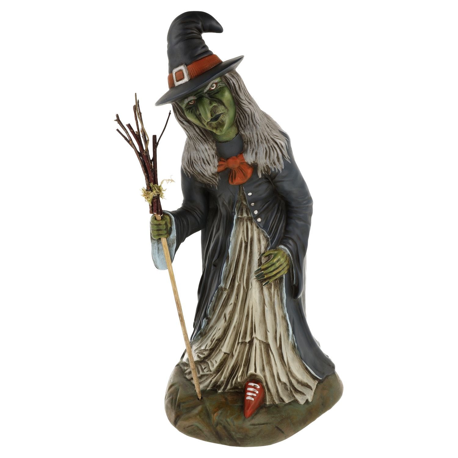 Big Witch with hat and Broom Limited Edition 2024 by Marolin Manufaktur