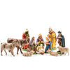 Nativity set, 12 pcs., to 6.75 in. figures by Marolin Manufaktur