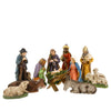 Nativity set with 11 figures, to 3.5 in. figure size by Marolin Manufaktur