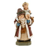 Santa Claus with Christ Child, H= 6 1/2 inch by Marolin Manufaktur