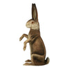 Giant upright Easter bunny with glass eyes, brown, Candy Container LIMITED EDITION 2025 by Marolin Manufaktur