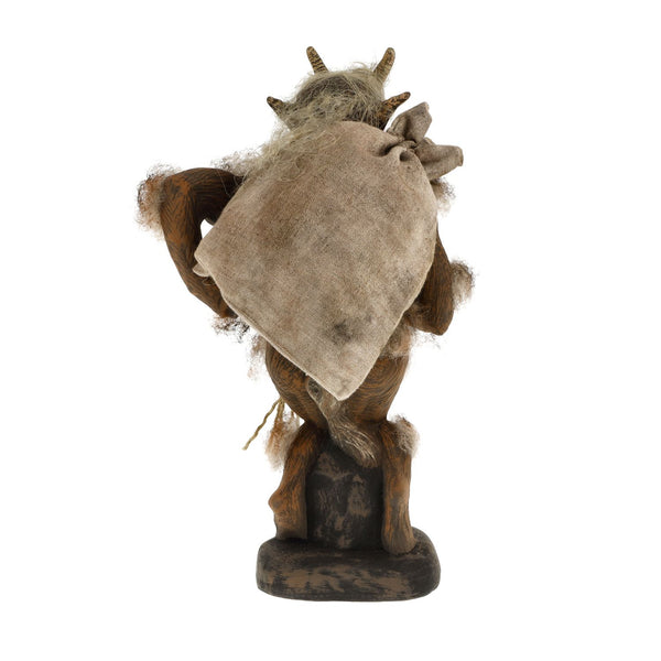 Large Krampus with sack, H = 13 3/4 in. by Marolin Manufaktur