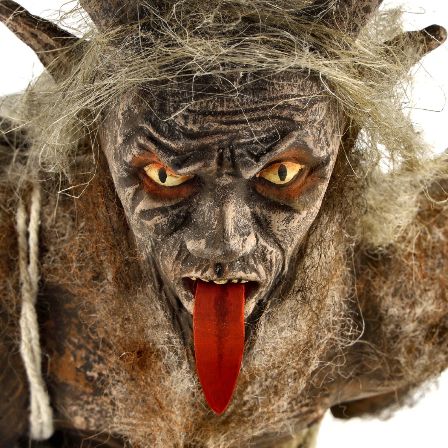 Large Krampus with sack, H = 13 3/4 in. by Marolin Manufaktur