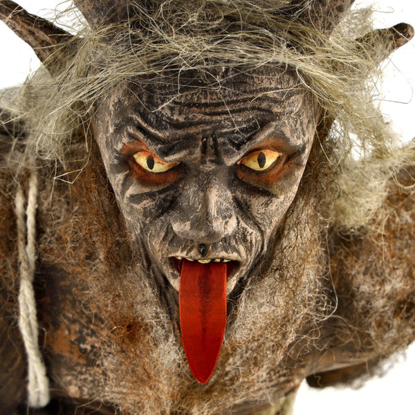Large Krampus with sack, H = 13 3/4 in. by Marolin Manufaktur