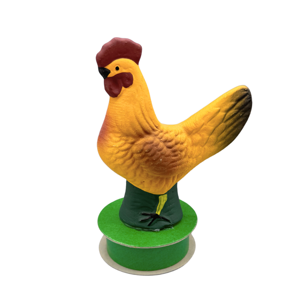 Vintage Rooster on Candy Box by Favore-West Germany