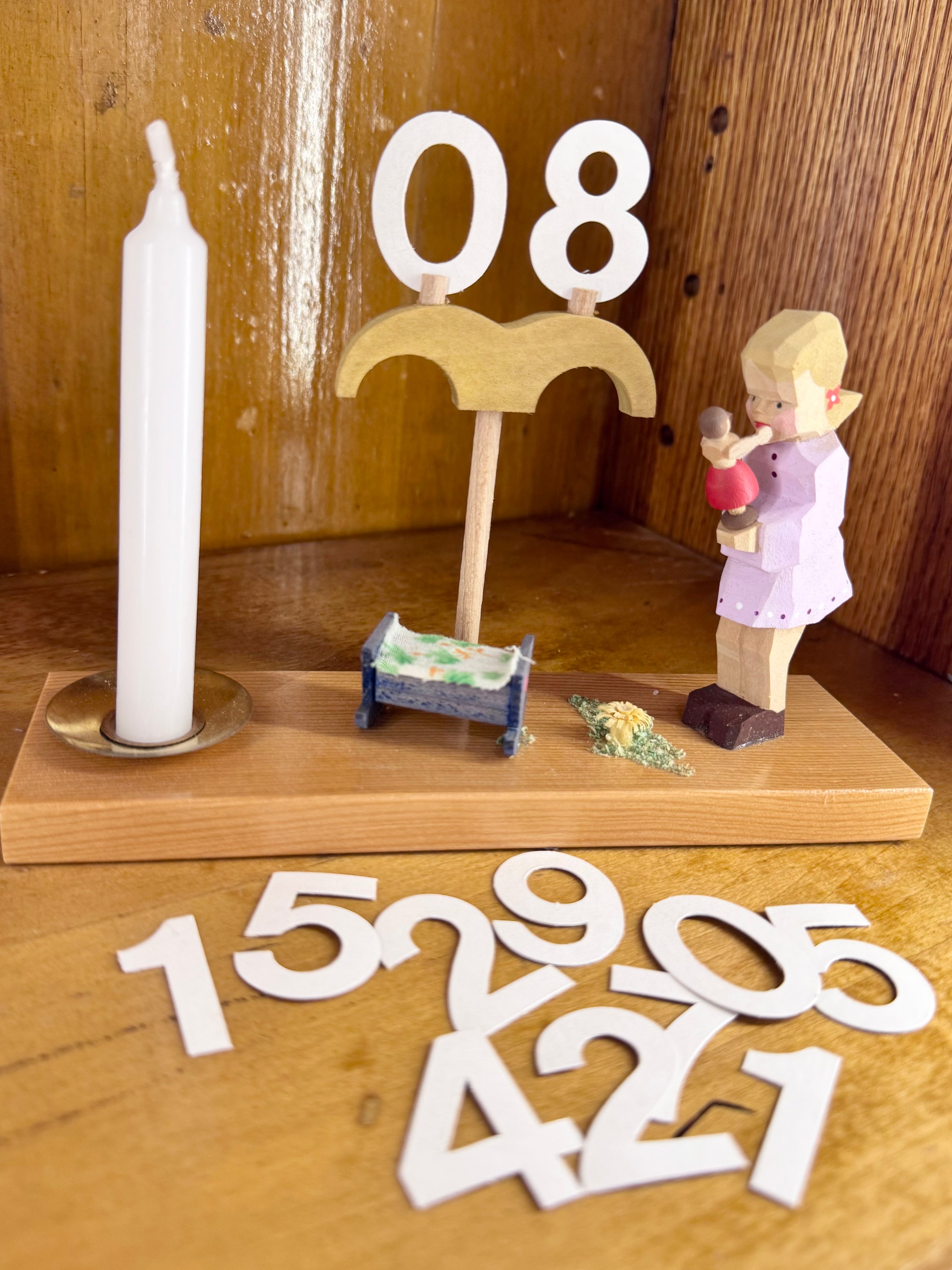 Birthday Girl with Number