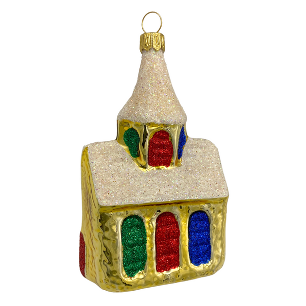 Golden Church Ornament by Old German Christmas