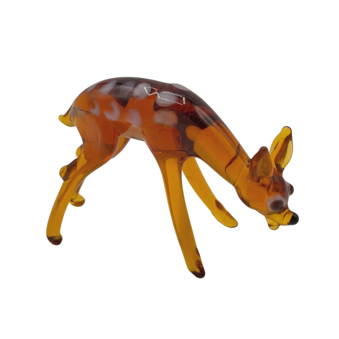 small spotted glass deer