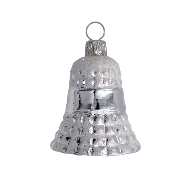Waffled Bell, silver by Glas Bartholmes