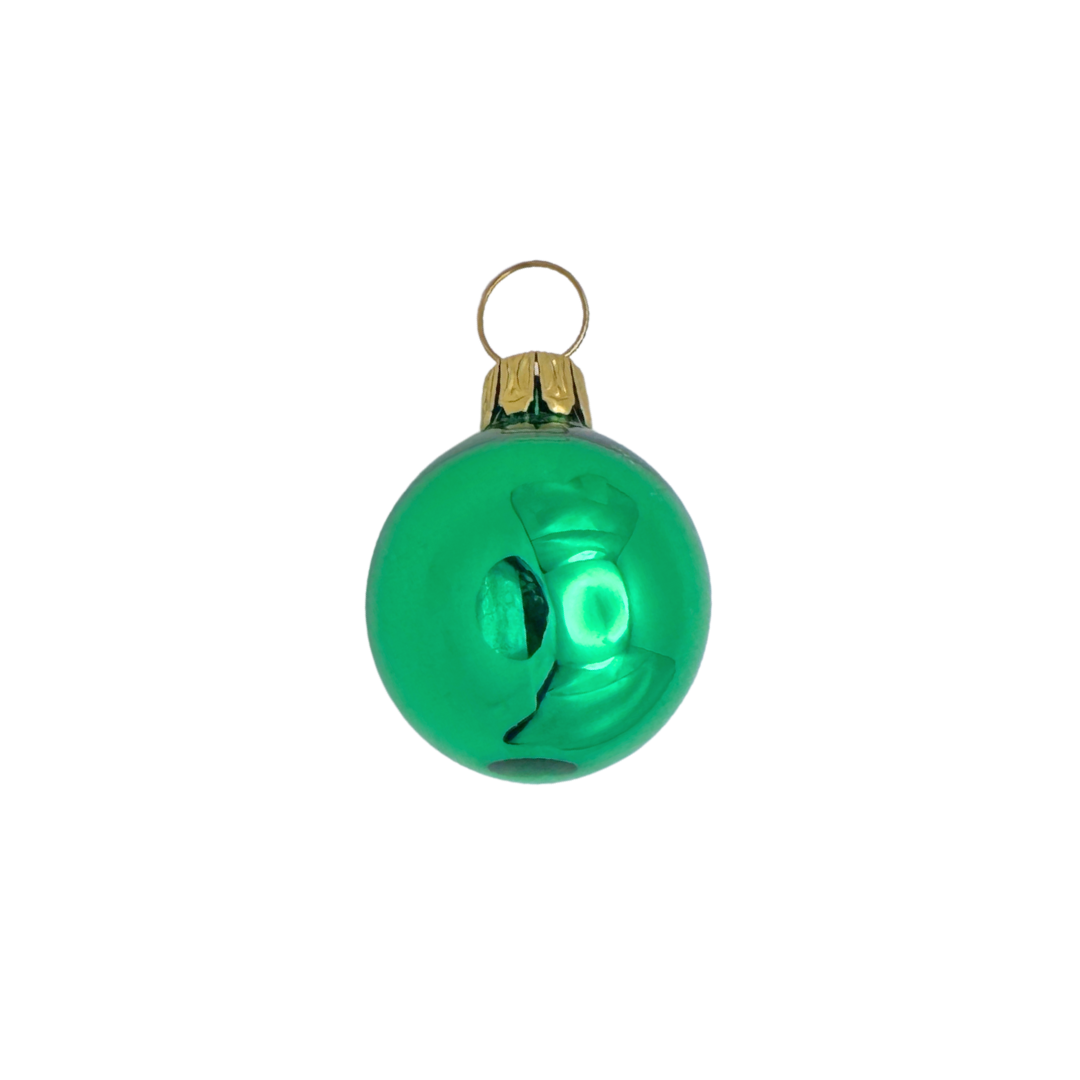 Mini Kugel, Green by Glas Bartholmes