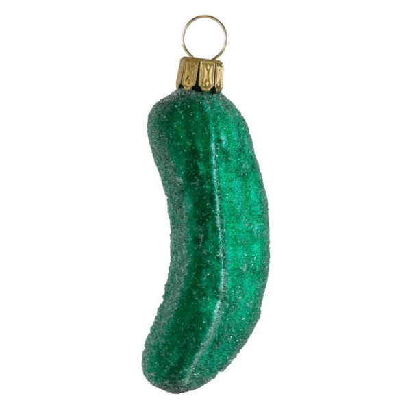 Christmas Pickle, frosted by Glas Bartholmes