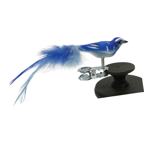 Blue Hower Mini Bird by Glas Bartholmes