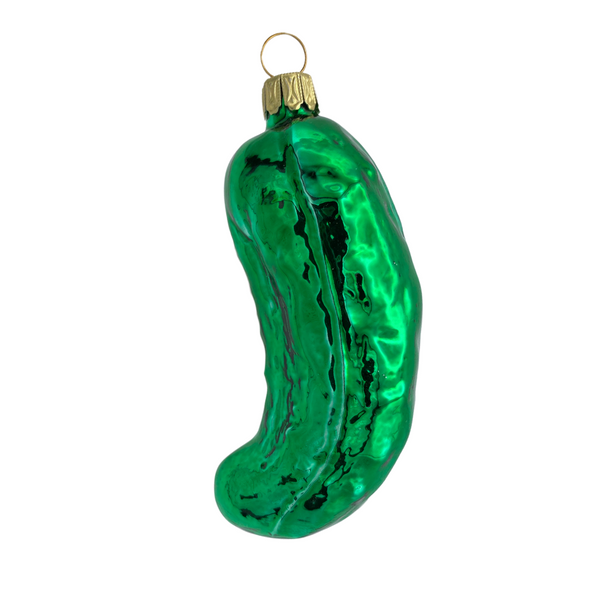 Christmas Pickle, large, glossy by Glas Bartholmes