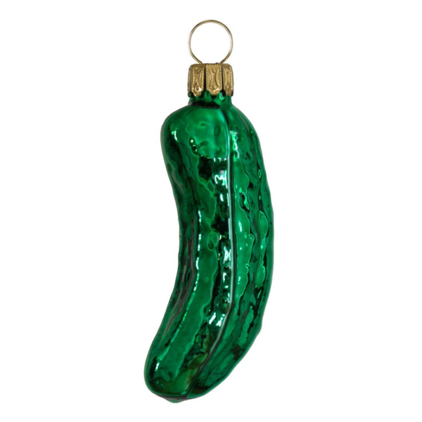 Christmas Pickle, glossy by Glas Bartholmes