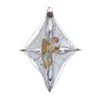 Angel on Cross Antique Style Ornament by Nostalgie