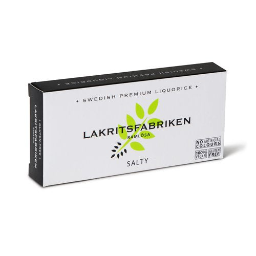 LAKRITSFABRIKEN Chocolate Glazed Liquorice Sticks Salt Frosted