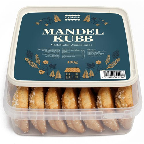 Nyakers Mandelkubb Mini Almond Cakes Tub
