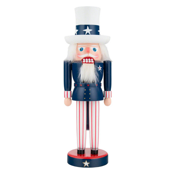 Uncle Sam Nutcracker by Erzgebirgische Holzkunst Gahlenz GmbH