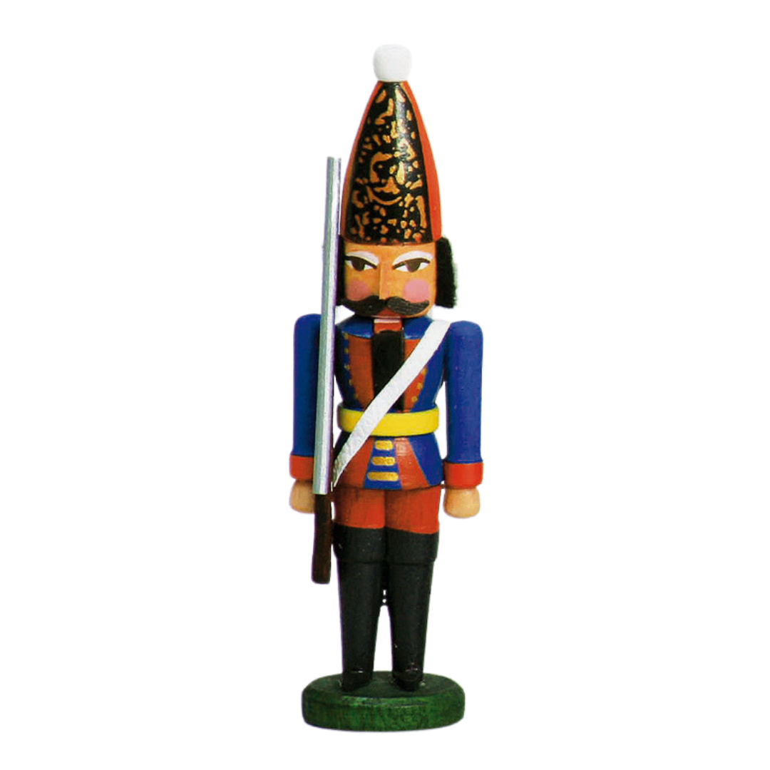 Prussian Grenedier Mini Nutcracker by Werner Figuren