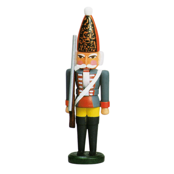 Prussian Grenedier Mini Nutcracker by Werner Figuren