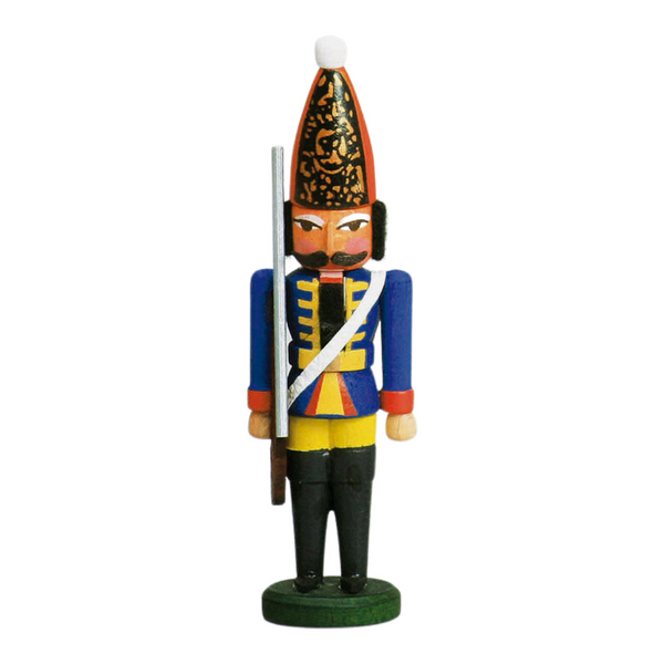 Prussian Grenedier Mini Nutcracker by Werner Figuren